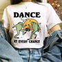 'Dance At Every Chance' Retro Frog Tshirt, thumbnail 6 of 7