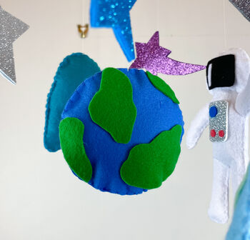 Space Themed Baby Mobile, 7 of 7