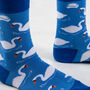 Bamboo Socks | Swan Socks | Bird Socks | Vegan, thumbnail 3 of 3