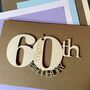 Personalised Wooden 60th Birthday Card, thumbnail 9 of 10