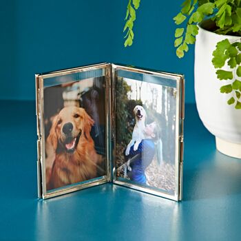 Recycled Glass Folded Photo Frame, 6 of 12