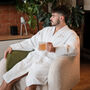 Personalised Men's Towelling Dressing Gown, thumbnail 3 of 3