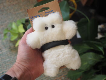 Teddy Bear Shaped Sheepskin Handwarmer, 5 of 5