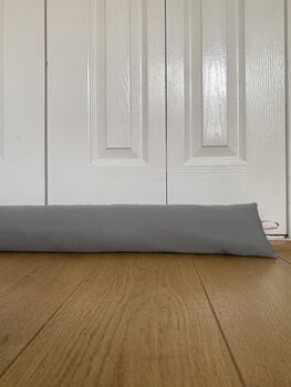 Grey Waterproof Orla Draught Excluder Cushion, 2 of 6