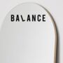 Balance Possitive Affirmation Mirror Sticker, thumbnail 3 of 8