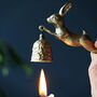 Gold Leaping Hare Candle Snuffer, thumbnail 1 of 3
