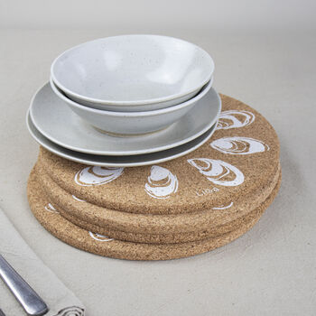 Cork Placemats And Coasters | Oyster, 2 of 5