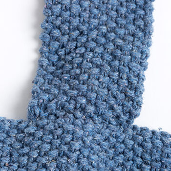 Moss Stitch Bag Easy Knitting Kit, 5 of 6