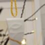 White Kintsugi Christmas Decorations, thumbnail 7 of 10