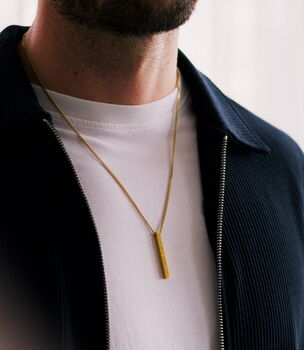 Personalised Bar Necklace, 4 of 6