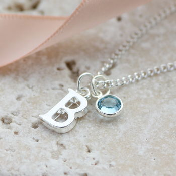 Personalised Birthstone Charm Necklace, 2 of 8