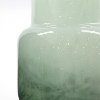 Mint Green Glass Vase, 3 of 4