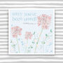 Sorry You've Been Unwell Card With Love, thumbnail 1 of 3