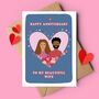 Personalised Anniversary Valentine's Card, thumbnail 1 of 5