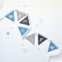 Personalised Blue Vehicle Bunting For Nursery, thumbnail 3 of 6