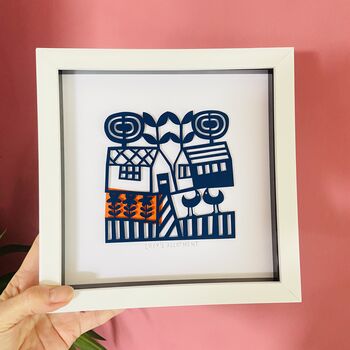 Love Birds Paper Cut, 5 of 11