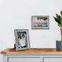 Pack Of Two Grey Wooden Photo Frame For Wall Desk, thumbnail 4 of 9