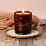 Hocus Pocus Halloween Candle Scented Soy Amber Candle, thumbnail 1 of 11