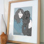 Personalised Portrait With Your Pet, thumbnail 1 of 12