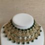 Indian Gold Plated Kundan And Pearl Emerald Green Set, thumbnail 5 of 8
