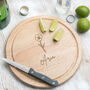 Personalised Birth Flower Cake Board Gift For Wife Friends, thumbnail 9 of 12