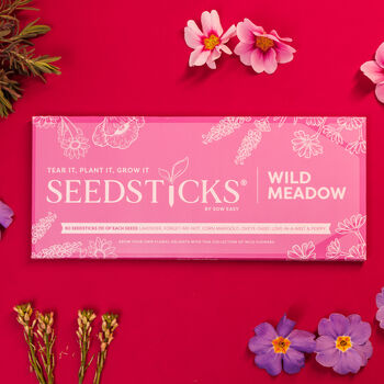 Personalised Wild Meadow Seedsticks® Gift Pack, 2 of 5