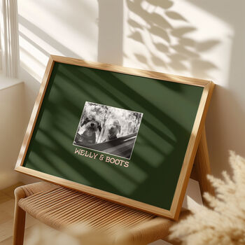 Personalised Pet Dog Photographic Print, 4 of 12
