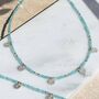 Aegean Amazonite Silver Necklace, thumbnail 2 of 7