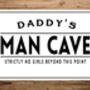 Personalised Man Cave Metal Sign, thumbnail 4 of 4