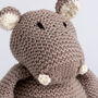 Sophia The Hippo Cotton Easy Knitting Kit, thumbnail 6 of 12