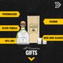 Personalised Patron Silver Tequila Gift Set With Shot Glasses, thumbnail 2 of 4