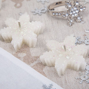 Silver Snowflake Table Confetti Scatter Decorations, 3 of 3