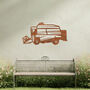 Combine Harvester Metal Wall Art Gift For Farm Garden Decor, thumbnail 8 of 10