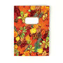 Autumna Fallen Leaf Print Lined Journal, thumbnail 4 of 8