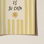 Mi Casa Es Su Casa Kitchen Print, thumbnail 9 of 12