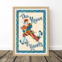 The Knave Of Hearts Vintage Nursery Print, thumbnail 7 of 9