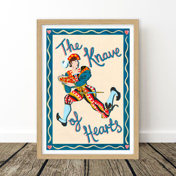 The Knave Of Hearts Vintage Nursery Print, 7 of 9