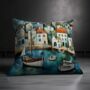 Harbour Hues Hand Made Poly Linen Cushions, thumbnail 7 of 9