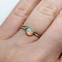 Gold Filled Opal Stacking Ring, thumbnail 3 of 5
