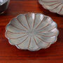G Decor Petal Bloom Handcrafted Stoneware Tableware Collection Floral Carved Plates And Bowls, thumbnail 4 of 7