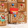 Personalised Fill Your Own Colour Pop Gingerbread House LED Advent Calendar, thumbnail 3 of 11