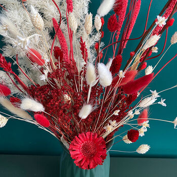 The Candy Cane Christmas Dried Flower Bouquet, 2 of 6
