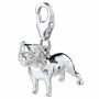 Sterling Silver Staffordshire Bull Terrier Charm, thumbnail 4 of 6