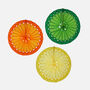 Citrus Slice Fan 40cm, Set Of Three, thumbnail 1 of 1