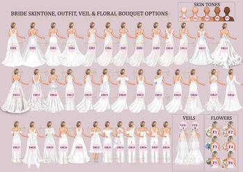 Personalised Wedding Memorial Father Of Bride Print, 2 of 7