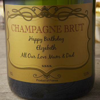 Personalised Wedding Champagne, 2 of 4