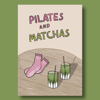Pilates And Matchas Print, 6 of 9