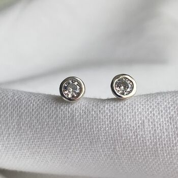 Lab Grown Diamond Stud Earrings, 3 of 7