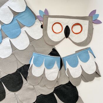 Felt Wood Pigeon Costume For Kids And Adults, 3 of 7