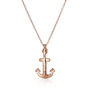 Ladies Personalised Maxi Anchor Necklace, thumbnail 4 of 9